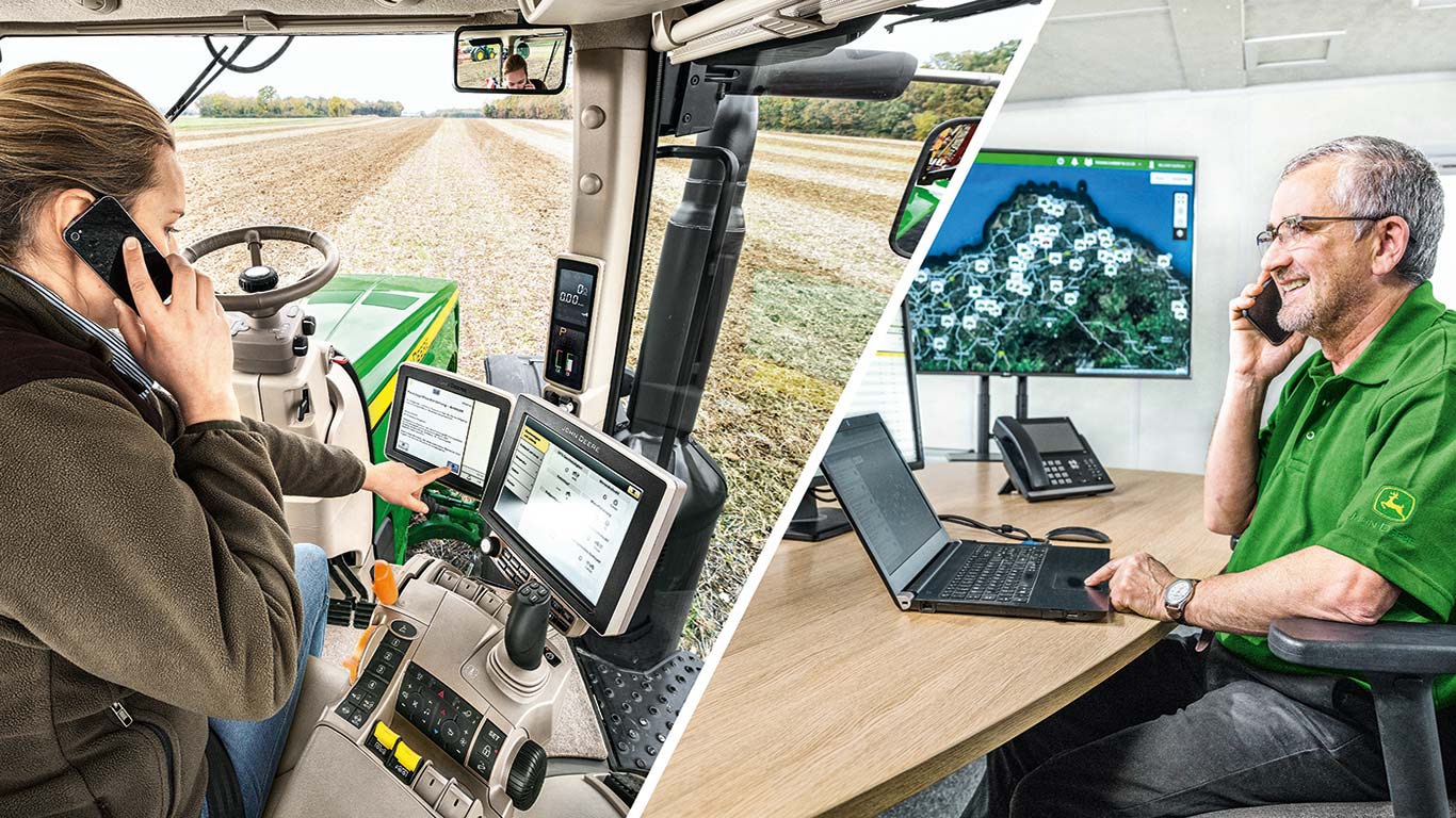 Připojte váš John Deere