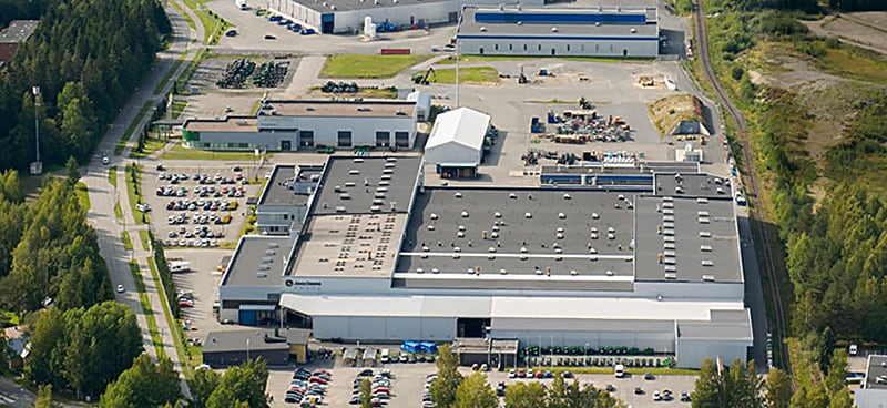Továrna na výrobu lesnických strojů v Joensuu a GreenPark