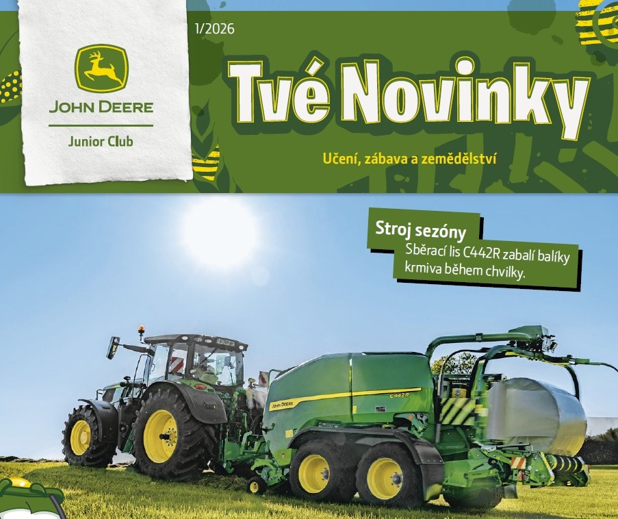 Novinky juniorského klubu jaro 2026 Novinky juniorského klubu jaro 2026