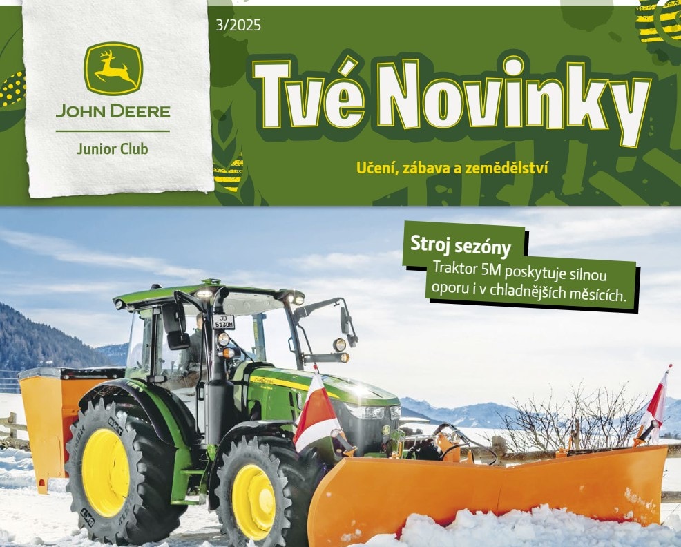 Juniorský klub Novinky zima 2025