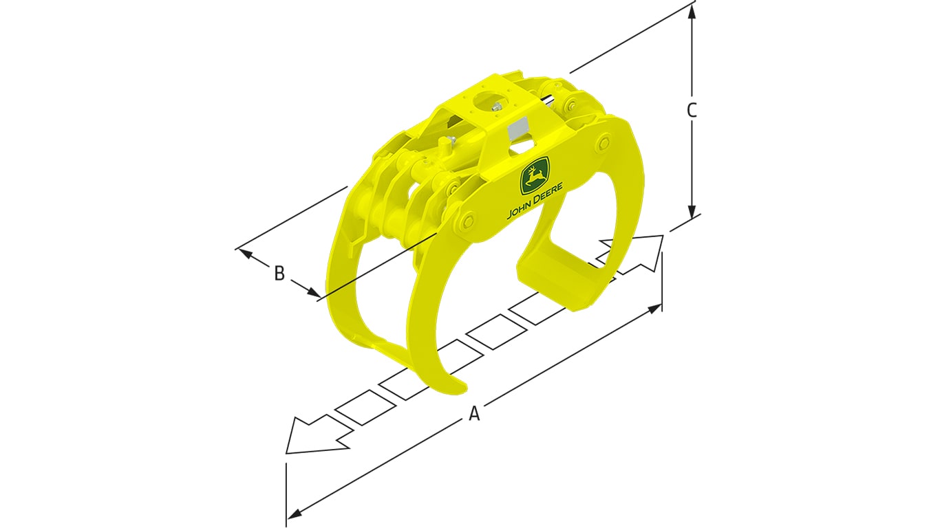 Drapák John Deere SG