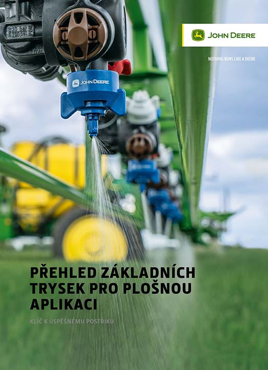 Rozprašovací trysky John Deere