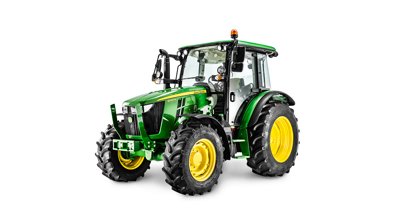 Mal&yacute; traktor řady 5M.